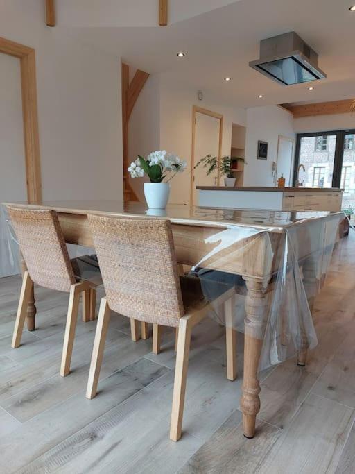 Aux Six Fontaines Apartment Herve Bagian luar foto